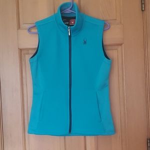 'Spyder' Ladies vest (turquoise color)